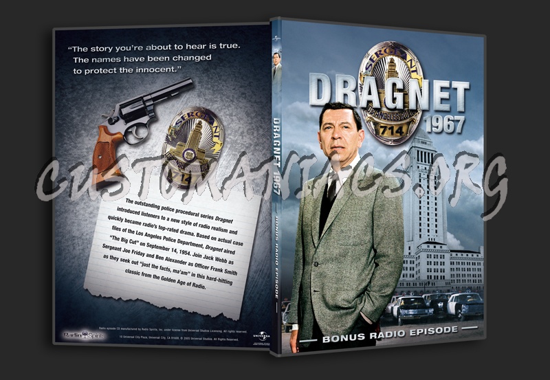 Dragnet Season 1 dvd cover