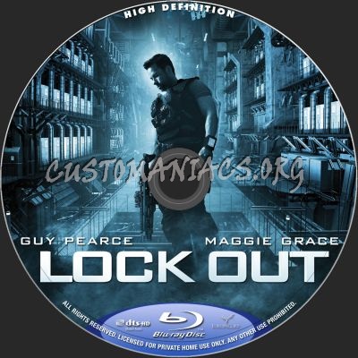 Lockout blu-ray label