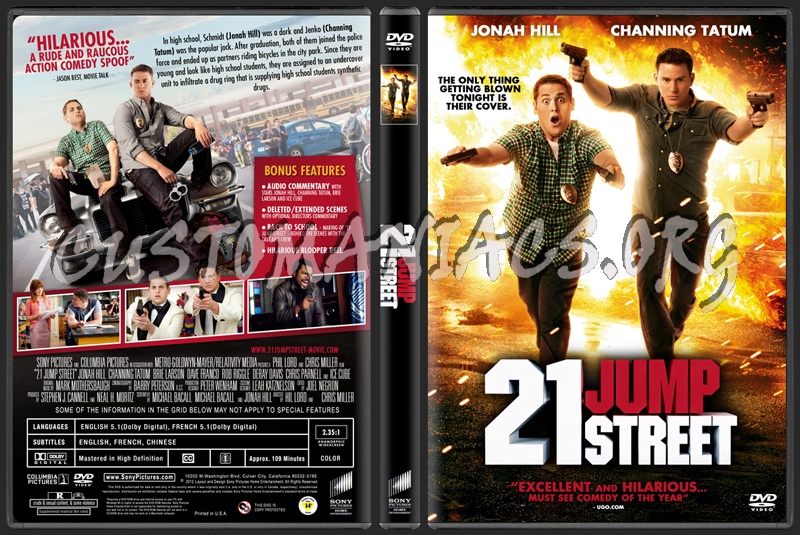 21 Jump Street dvd cover - DVD Covers & Labels by Customaniacs, id 