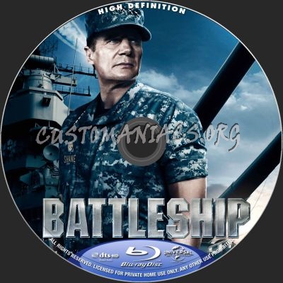 Battleship blu-ray label