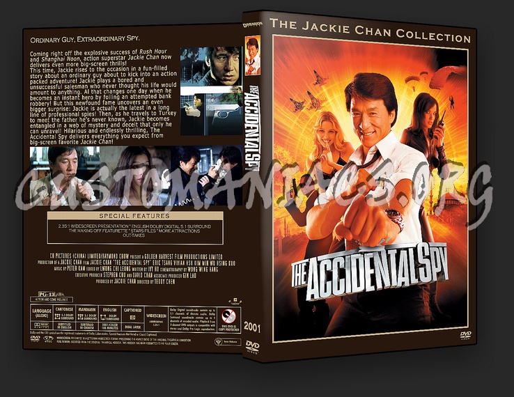 The Accidental Spy dvd cover