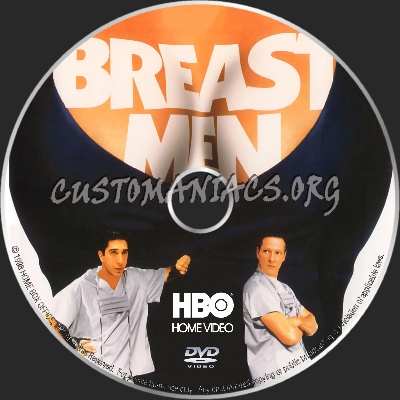 Breast Men dvd label