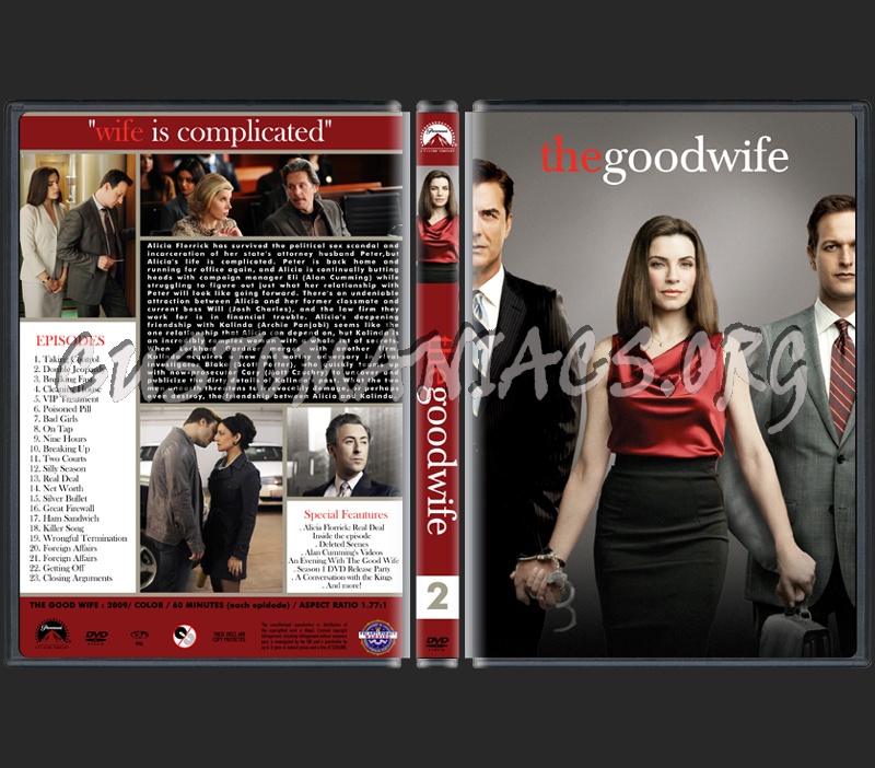 The Good Wife Season 2 dvd cover