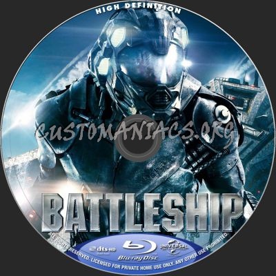 Battleship blu-ray label