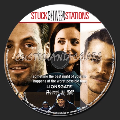 Stuck Between Stations dvd label