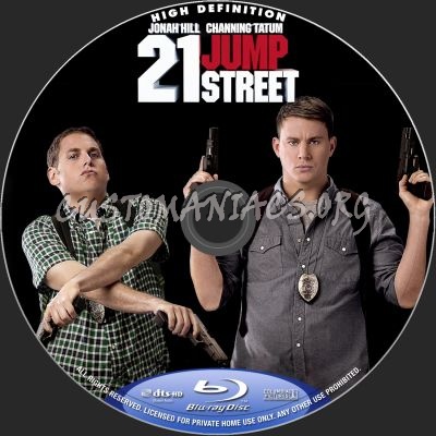 21 Jump Street blu-ray label