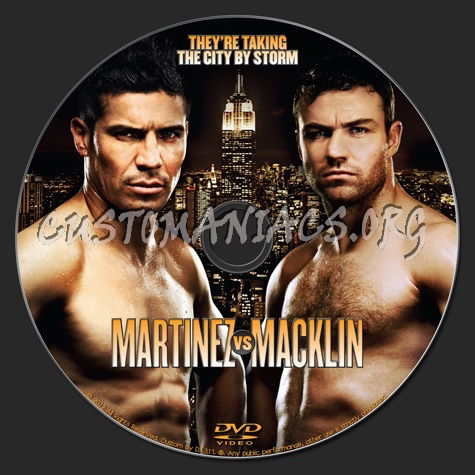 Martinez vs Macklin dvd label