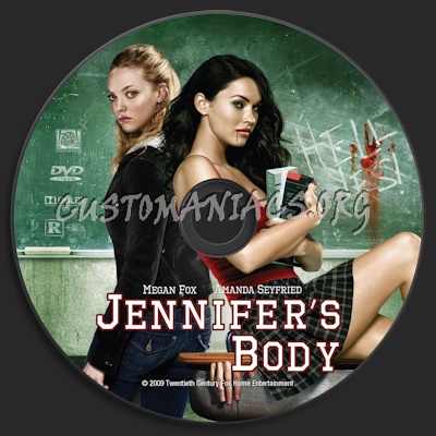 Jennifer's Body dvd label