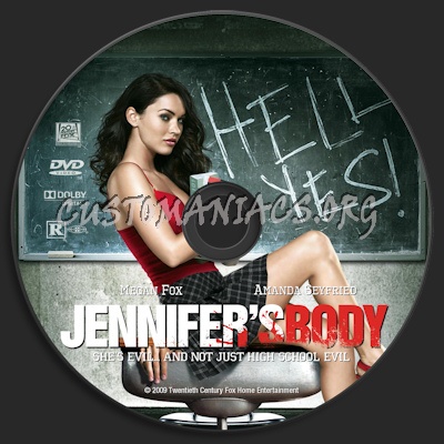 Jennifer's Body dvd label