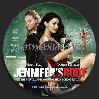 Jennifer's Body dvd label