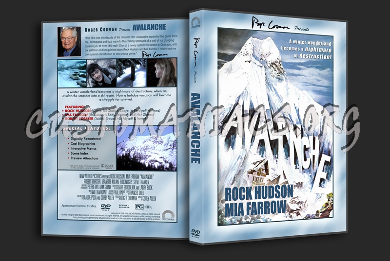 Avalanche (1978) dvd cover