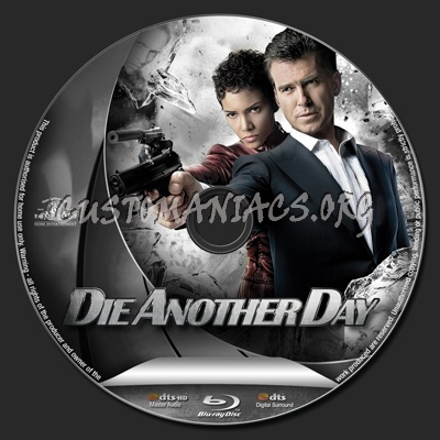 Die Another Day blu-ray label