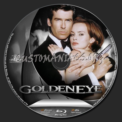 GoldenEye blu-ray label