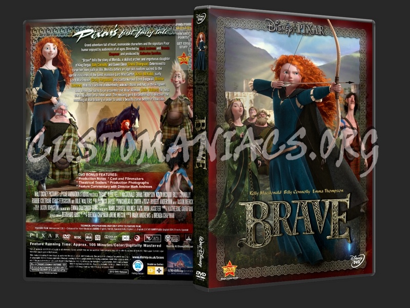 Brave (2012) dvd cover