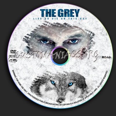 The Grey dvd label
