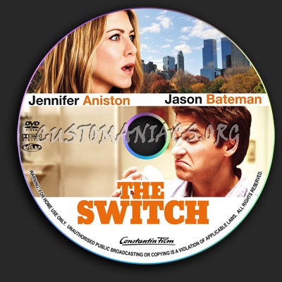 The Switch dvd label