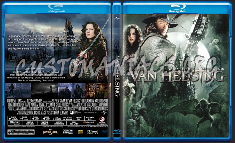 Van Helsing blu-ray cover