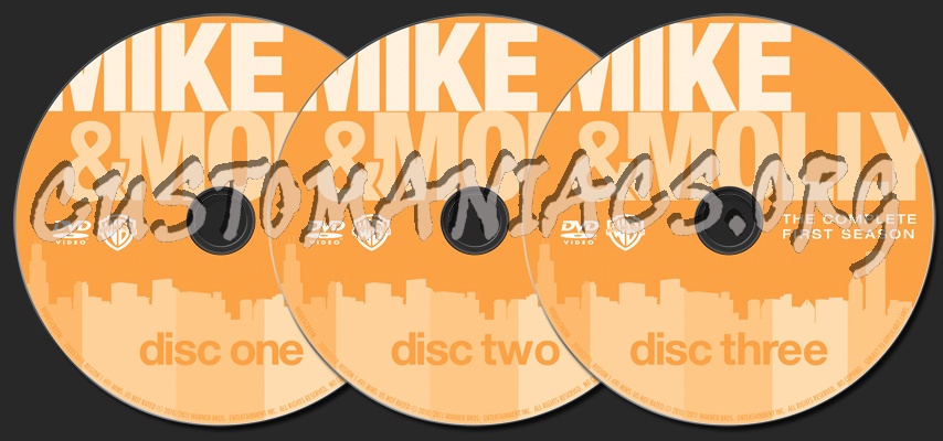 Mike & Molly Season 1 dvd label