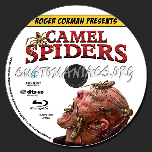 Camel Spiders blu-ray label