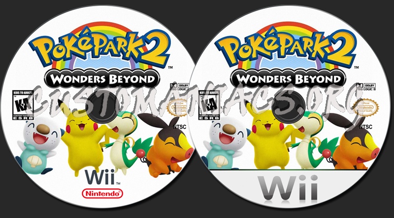 Pokepark 2 Wonders Beyond dvd label