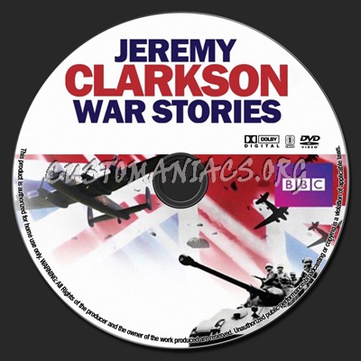 Jeremy Clarkson War Stories dvd label