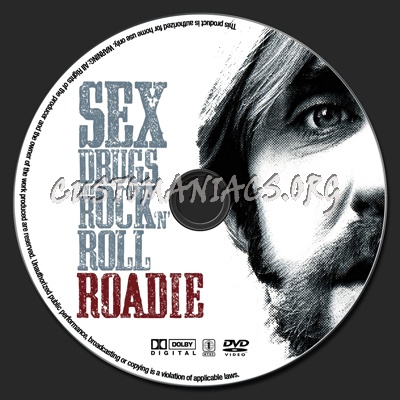 Roadie dvd label