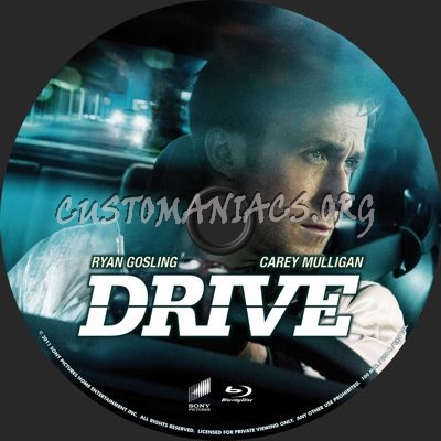 Drive blu-ray label