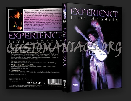 Experience Jimi Hendrix dvd cover