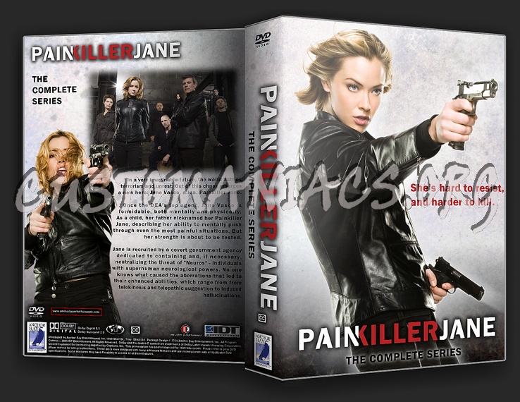 Painkiller Jane - Complete Series dvd cover