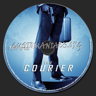 The Courier dvd label
