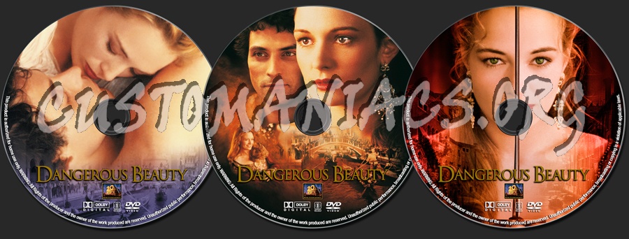 Dangerous Beauty dvd label