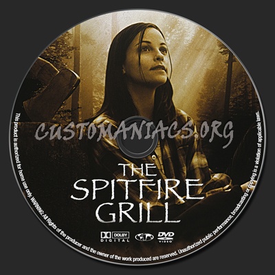 The Spitfire Grill dvd label