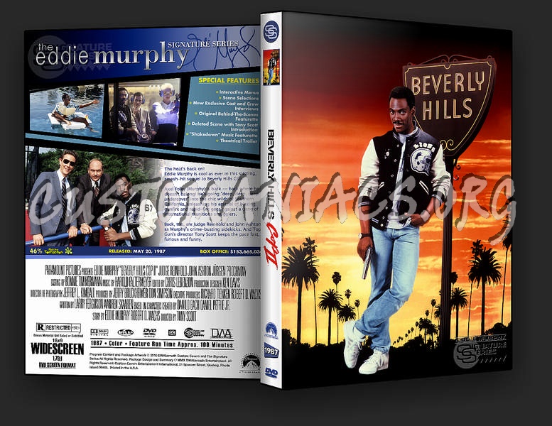 Beverly Hills Cop II dvd cover