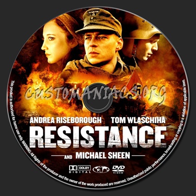 Resistance dvd label