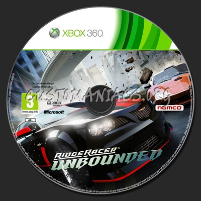 Ridge Racer: Unbounded dvd label