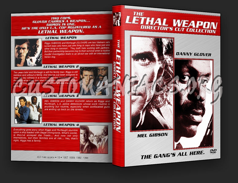 Lethal Weapon Collection dvd cover