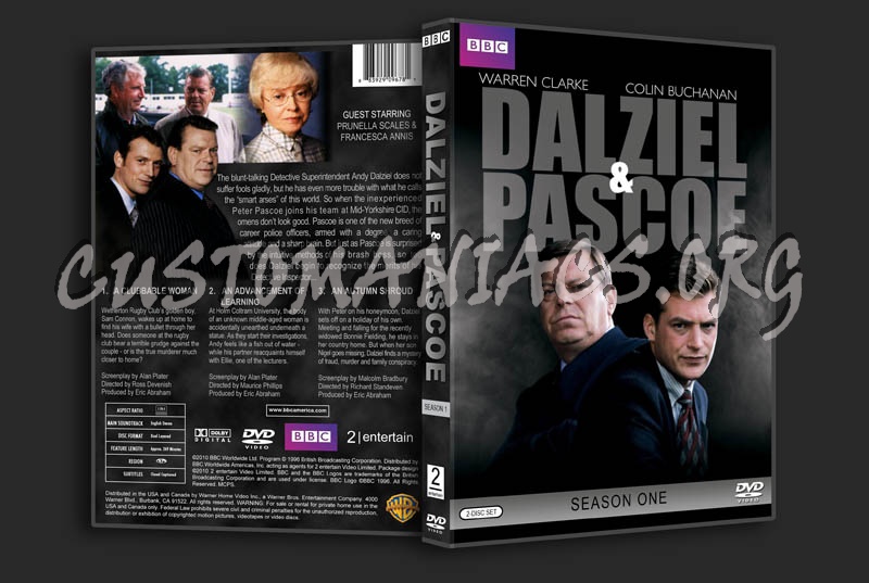 Dalziel & Pascoe - Seasons 1-4 dvd cover