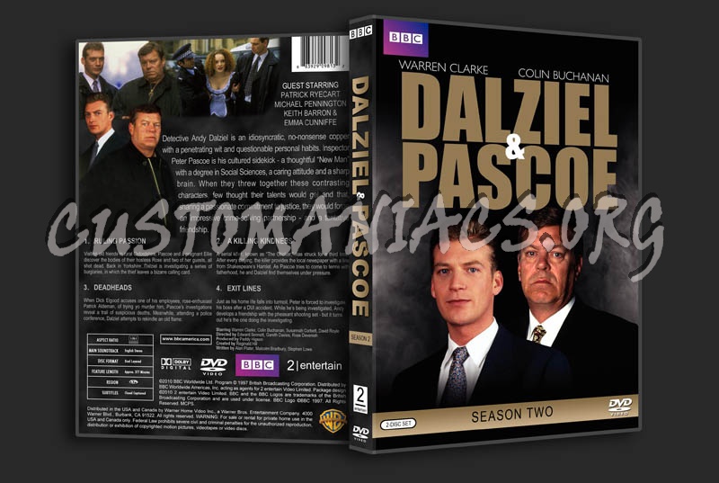 Dalziel & Pascoe - Seasons 1-4 dvd cover