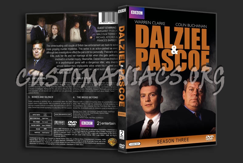 Dalziel & Pascoe - Seasons 1-4 dvd cover