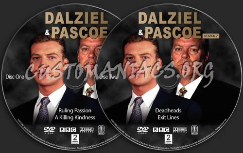 Dalziel & Pascoe - Season 2 dvd label