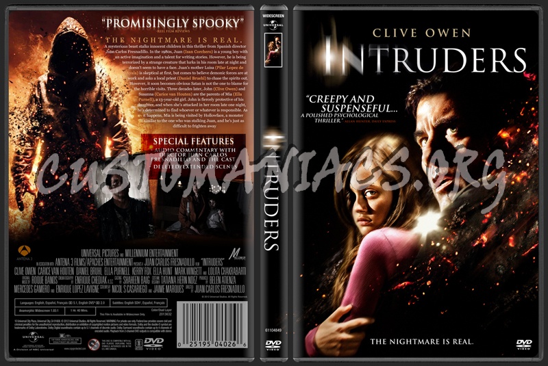 Intruders dvd cover