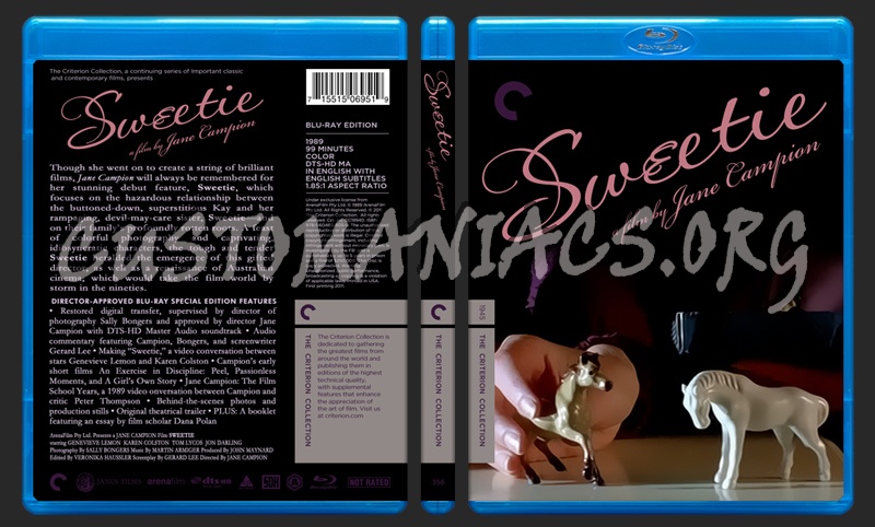 356 - Sweetie blu-ray cover