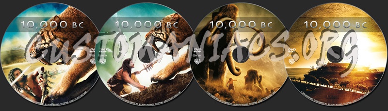 10.000 Bc dvd label