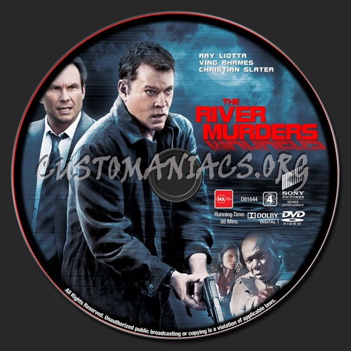The River Murders dvd label