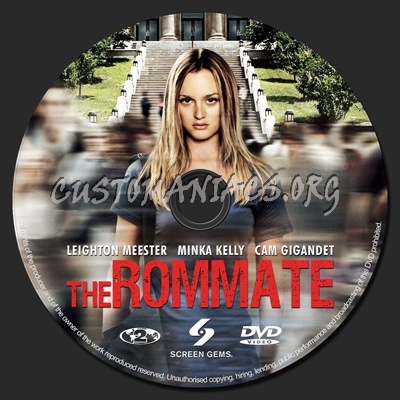 The Roommate dvd label