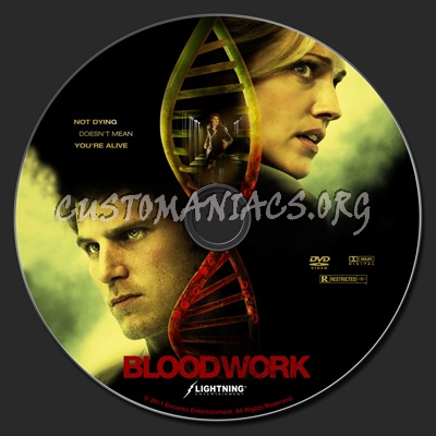 Bloodwork dvd label