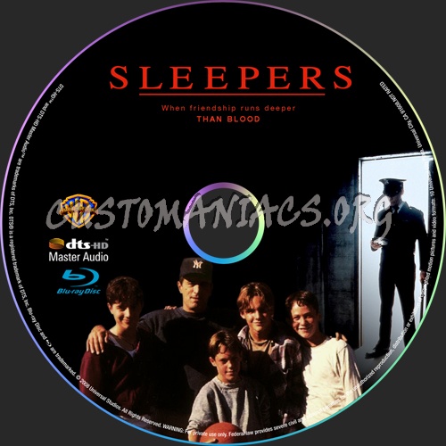 Sleepers blu-ray label