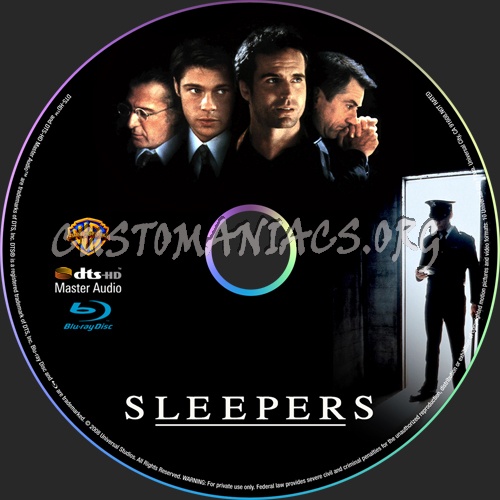 Sleepers blu-ray label