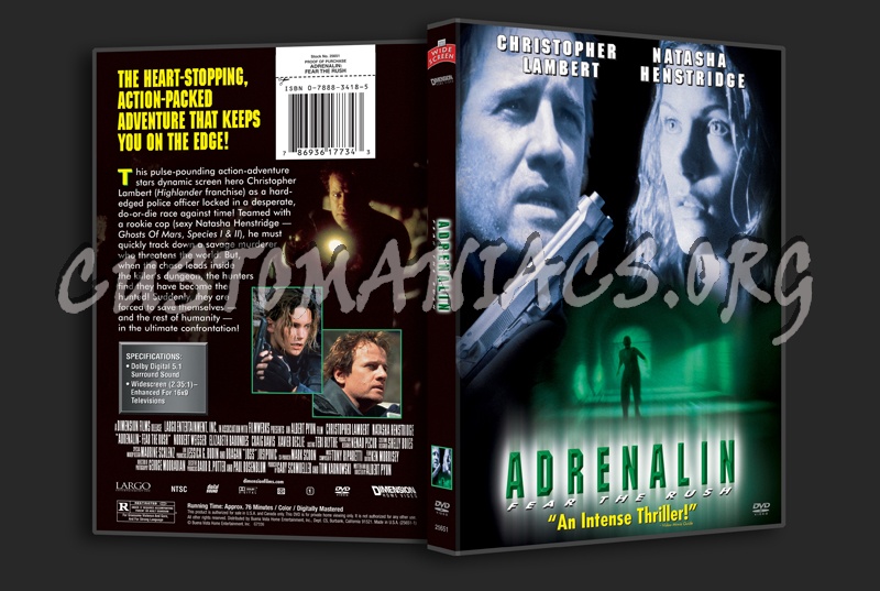 Adrenalin Fear the Rush dvd cover