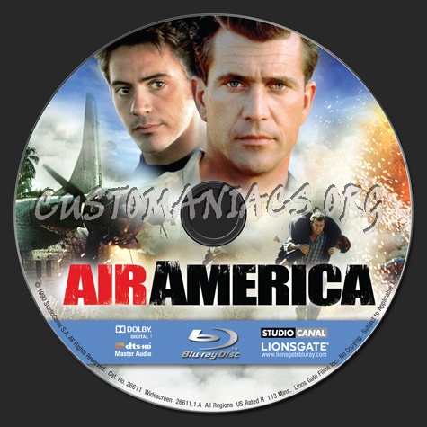 Air America blu-ray label